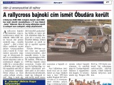 A rallycross bajnoki cím ismét Óbudára került