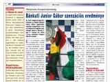 Bánkuti Junior Gábor szenzációs eredménye
