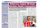 Rallycross magyar EB-futam Nyirádon óbudai versenyzővel