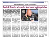 Bánkuti felvette a harcot a kontinens legjobbjai ellen